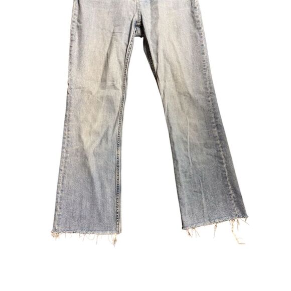 Everlane Women's Bootcut Jeans Light Wash Blue Size 27 Frayed Hem - Picture 3 of 8